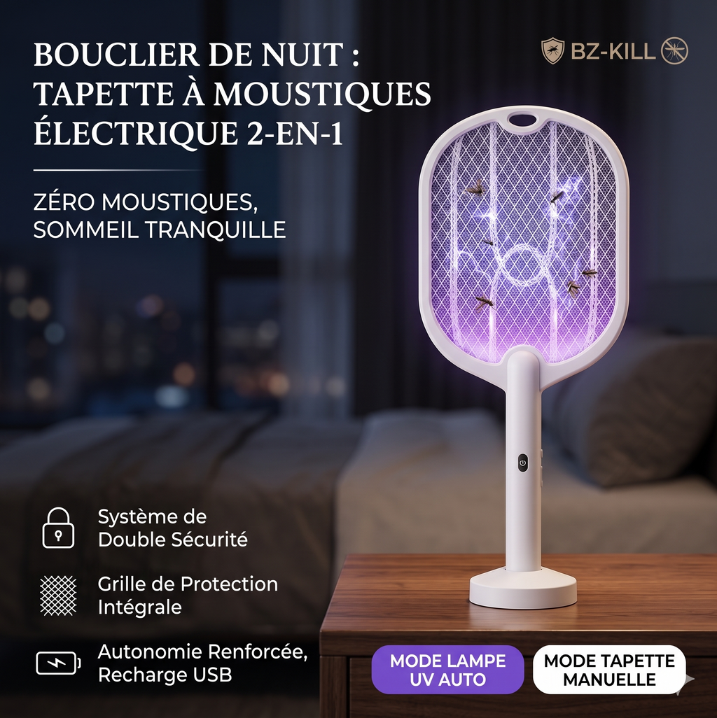 Tapette Anti-Moustiques Électrique